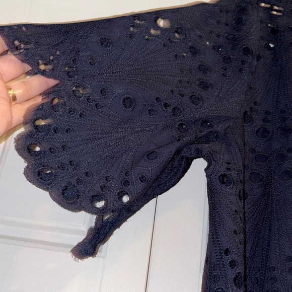 Navy Blue Embroidered - Picture 6 of 7